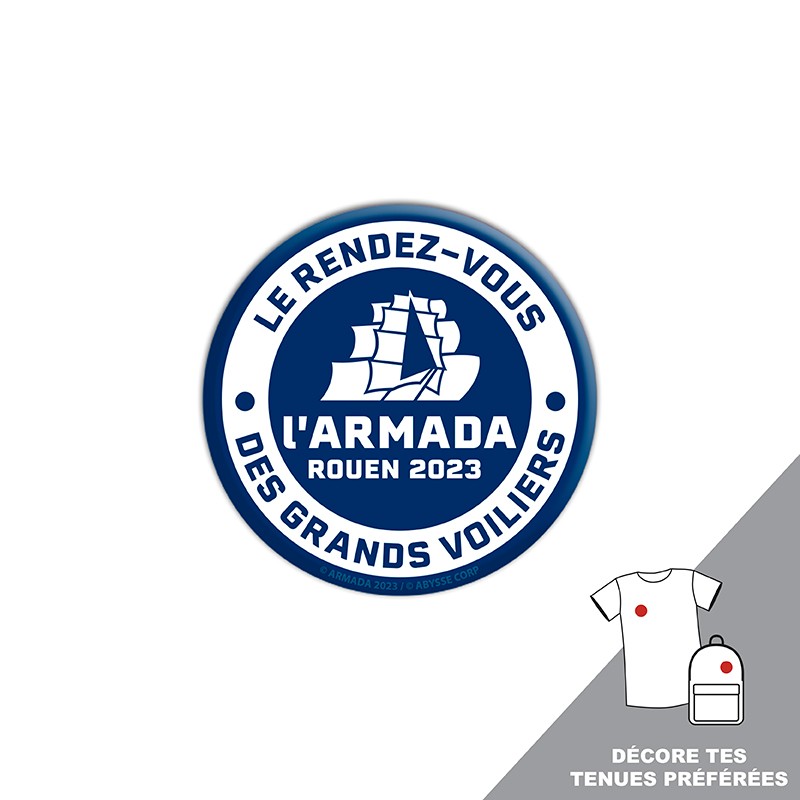 Armada's "Le Rendez-Vous des Grands Voiliers" badge