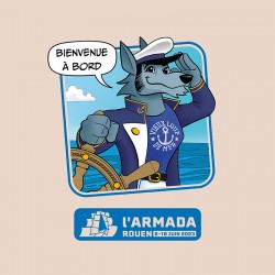 Armada's Marcus "Bienvenue à bord" Tote Bag