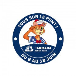 Armada's Morgane "Tous Sur le Pont" sticker