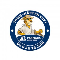 Armada's Jack "Trois-Mâts en vue" sticker