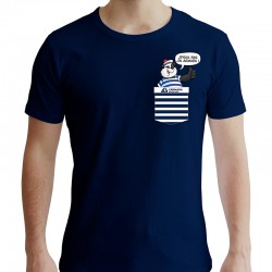 Marvin's "J'peux pas, j'ai Armada" Men navy T-shirt