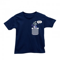 T-shirt Enfant Navy Marcus "Bienvenue à bord"